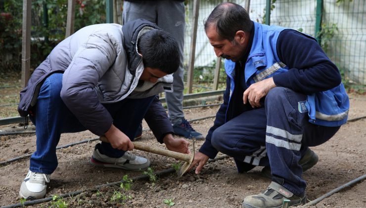Hobi bahçesi bu kez özel öğrenciler için hazırlandı