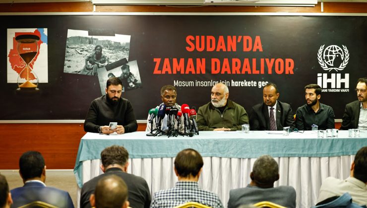 İHH Sudan için basın açıklaması düzenledi: