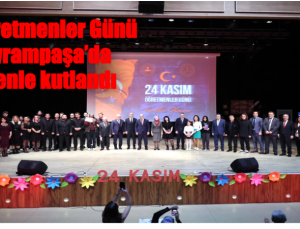 Öğretmenler Günü Bayrampaşa’da törenle kutlandı