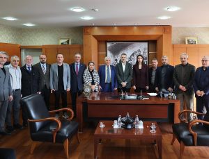 Muhtarlardan Başkan Vekili Akın’a ziyaret