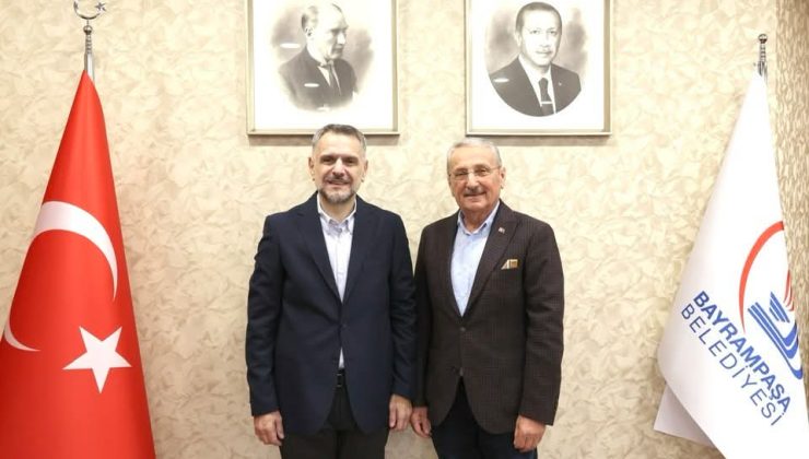 TDF’nin yetiştirdiği gençlerden olan Bayrampaşa Belediye Başkan Vekili İbrahim Akın’a anlamlı ziyaret