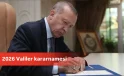 2025 Valiler Kararnamesi: Valiler Kararnamesi 2026 Ocak’ta açıklanacak