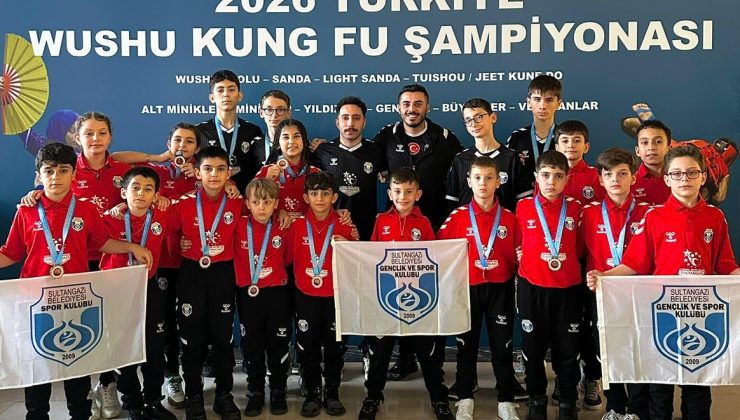 Türkiye Şampiyonası’na Sultangazili Sporcular Damga Vurdu