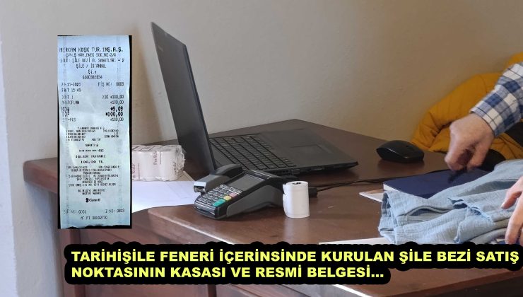 166 YILLIK TARİHİ ŞİLE DENİZ FENERİNİN “ŞİLE BEZİ SATIŞ OFİSİ” OLARAK KULLANILIYOR OLMASI İLÇEDE ŞAŞKINLIK YARATTI!..
