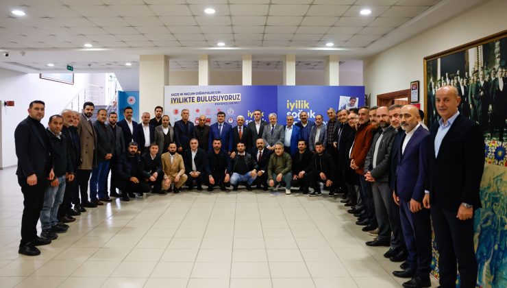 Sultanbeyli’de 42 STK Gazze ve mazlum coğrafyalar için bir araya geldi