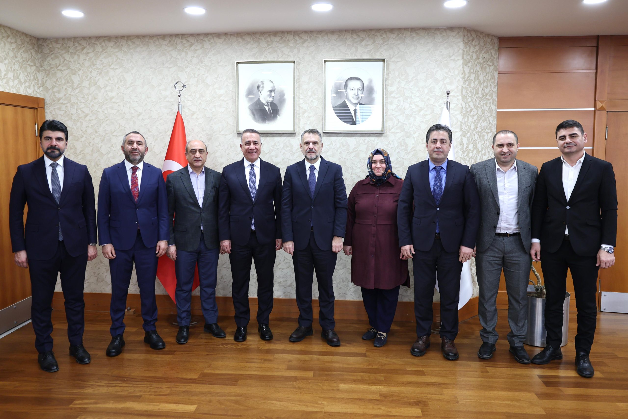 Başkan Dursun’dan Başkan Vekili Akın’a ziyaret