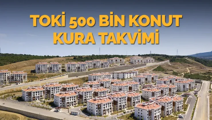 TOKİ 500 Bin Sosyal Konut Projesi Kura Çekilişi 2025-2026: İlk Kura Adıyaman’da Başlıyor! Ne Zaman, Saat Kaçta?