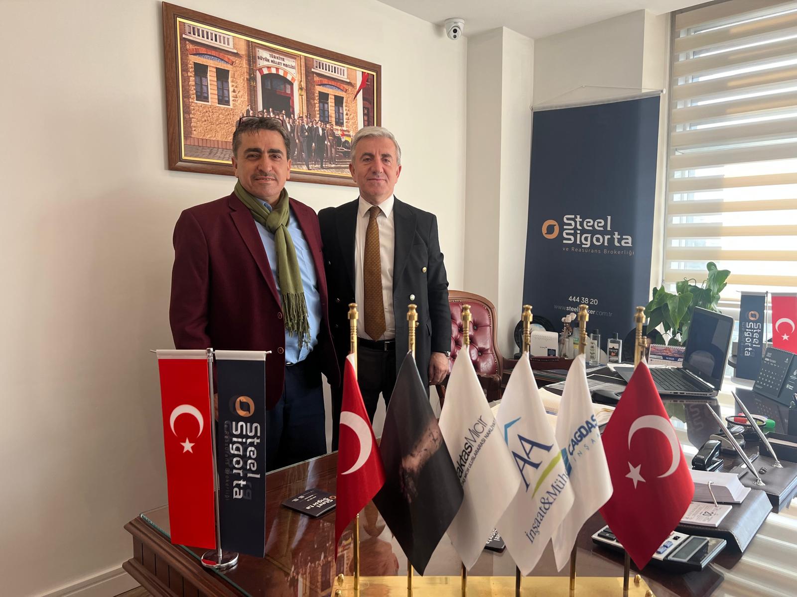 BEYAZKÖPRÜ DERNEĞİ’DEN GAZİOSMANPAŞA’NIN SEVİLEN SİGORTA HAYATINI KURTARAN İŞ İNSANI ALİ YILDIRIM’A SÜRPRİZ ZİYARET