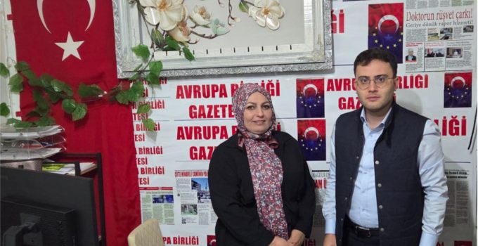 GAZİOSMANPAŞA’NIN BAŞARILI AVUKATI MUSTAFA BEKTAŞ, AVRUPA BİRLİĞİ GAZETESİ’NE ÖZEL ZİYARET GERÇEKLEŞTİRDİ