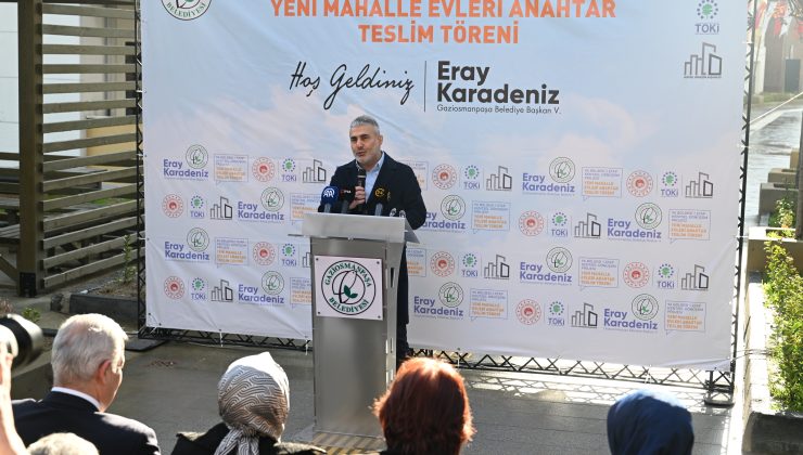 Gaziosmanpaşa’da 527 Konut Daha Hak Sahiplerine Teslim Edildi