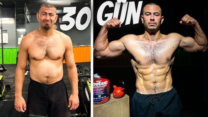 30 GÜNDE VÜCUT DEĞİŞİM!!( DİSİPLİN SIKI ÇALIŞMA)