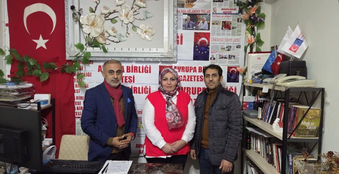 10 Ocak Dünya Gazeteciler Günü’nde Gelecek Partisi Gaziosmanpaşa’dan Avrupa Birliği Gazetesi’ne Anlamlı Ziyaret