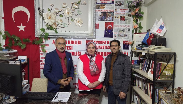 10 Ocak Dünya Gazeteciler Günü’nde Gelecek Partisi Gaziosmanpaşa’dan Avrupa Birliği Gazetesi’ne Anlamlı Ziyaret