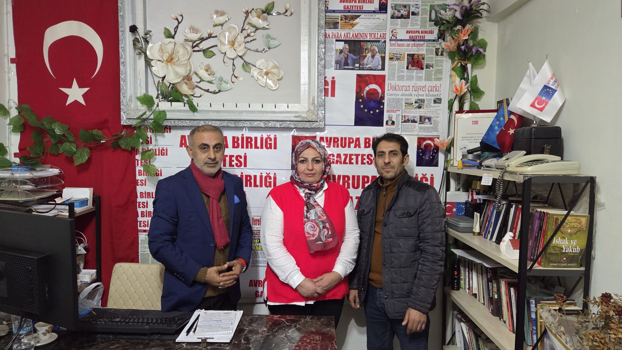 10 Ocak Dünya Gazeteciler Günü’nde Gelecek Partisi Gaziosmanpaşa’dan Avrupa Birliği Gazetesi’ne Anlamlı Ziyaret