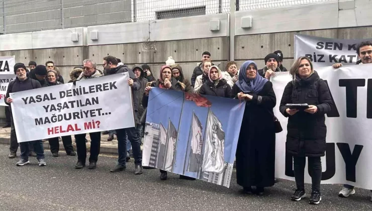 Mağdurlar Katılımevim Önünde Eylem Yaptı: “Güvendik, Mağdur Olduk!” Sloganları Yükseldi!