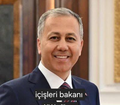 İçişleri Bakanı Ali Yerlikaya’ya Tebrik ediyorum
