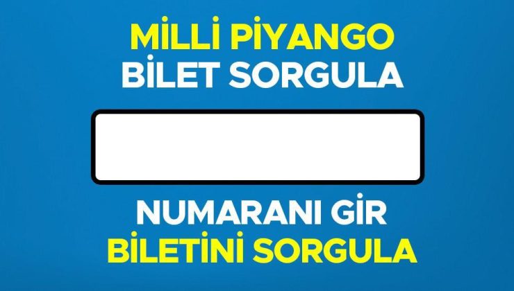 Milli Piyango Yılbaşı Çekilişi 2026 Sonuçları: 800 Milyon TL Büyük İkramiye Heyecanı – Bilet Sorgulama Ekranı ve Tam Liste!