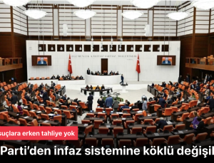 AK Parti İnfaz Sistemi Köklü Değişikliği: Ağır Suçlara Erken Tahliye Yok, Yargı Reformu Geliyor