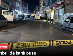 Küçükçekmece’de sokak ortasında silahlı saldırı: 2 ölü, 1 yaralı