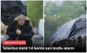 Meteoroloji Uyarısı: İstanbul, İzmir Dahil 14 İlde Kuvvetli Fırtına ve Yağış Bekleniyor – Güncel Hava Durumu Detayları