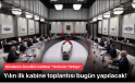 Yılın ilk kabine toplantısı bugün yapılacakYılın ilk Kabine toplantısı, kritik başlıklarla yapılacak. Cumhurbaşkanı Erdoğan başkanlığındaki toplantının öncelikli gündemi Terörsüz Türkiye süreci olacak.