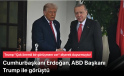 Cumhurbaşkanı Erdoğan, ABD Başkanı Trump ile görüştüCumhurbaşkanı Erdoğan, ABD Başkanı Trump ile bir telefon görüşmesi gerçekleştirdi. Görüşmede, Türkiye ile ABD ikili ilişkileri, bölgesel ve küresel gelişmeler ele alındı.