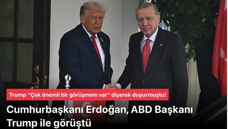 Cumhurbaşkanı Erdoğan, ABD Başkanı Trump ile görüştüCumhurbaşkanı Erdoğan, ABD Başkanı Trump ile bir telefon görüşmesi gerçekleştirdi. Görüşmede, Türkiye ile ABD ikili ilişkileri, bölgesel ve küresel gelişmeler ele alındı.