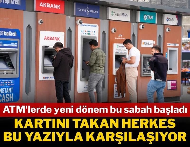 ATM’den 200 Bin TL Üzeri Para Transferi Açıklama Olacak