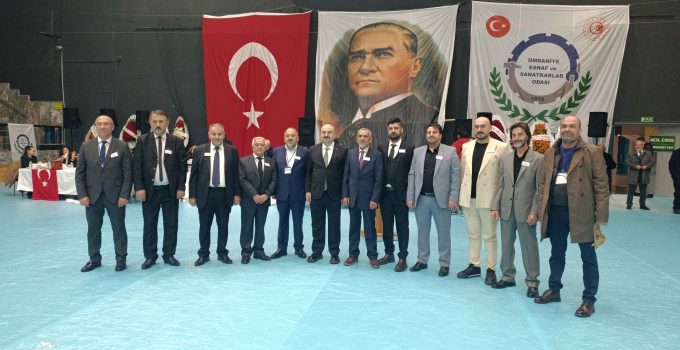 Ümraniye Esnaf Sanatkârlar Odası 16. Seçimli Genel Kurulunda Mehmet Özdil ile Yola Devam Kararı..