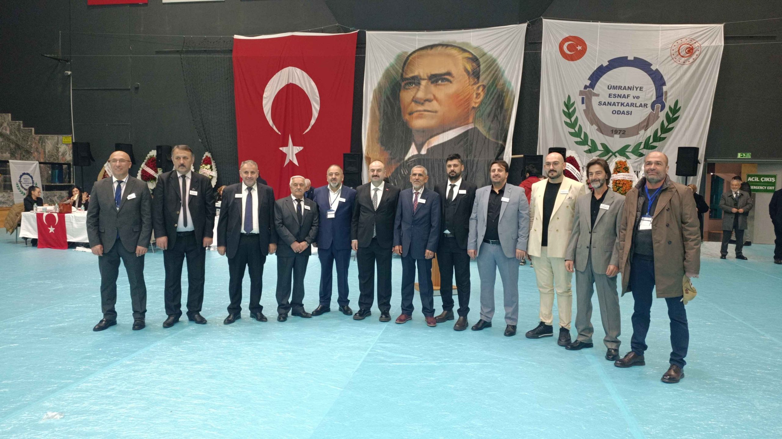 Ümraniye Esnaf Sanatkârlar Odası 16. Seçimli Genel Kurulunda Mehmet Özdil ile Yola Devam Kararı..