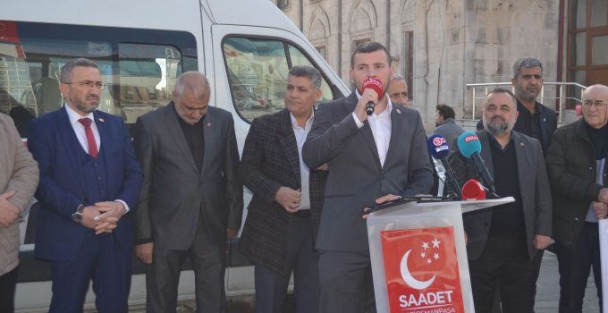 Saadet Partisi Gaziosmanpaşa, ilçe Başkanlığı    “Sesimizi duyan var mı!”