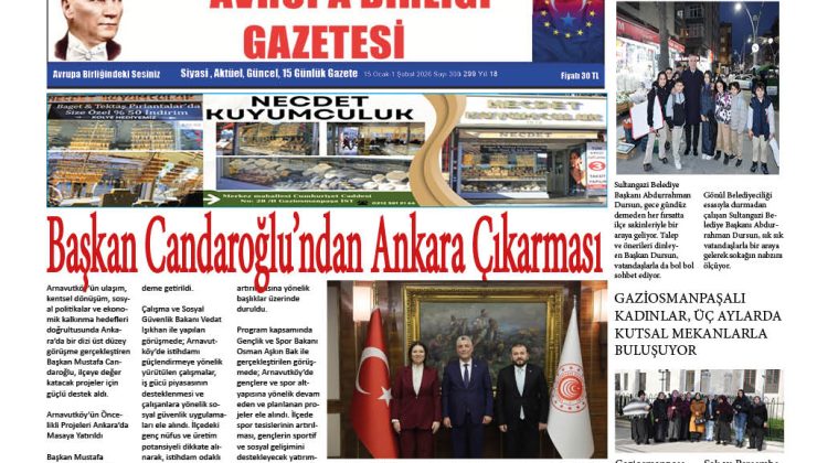 Avrupa Birliği Gazetesi 300 Sayısı
