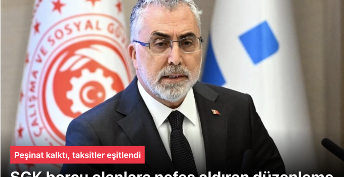 SGK Prim Borçlularına Müjde: %10 Peşinat Kalktı, Tüm Taksitler Eşitlendi!