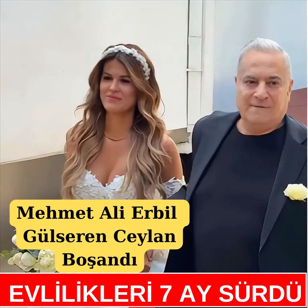 Ünlü Komedyen Mehmet Ali Erbil ve Eşi Gülseren Ceylan Boşandı: 7 Aylık Evlilik Tek Celsede Sona Erdi!