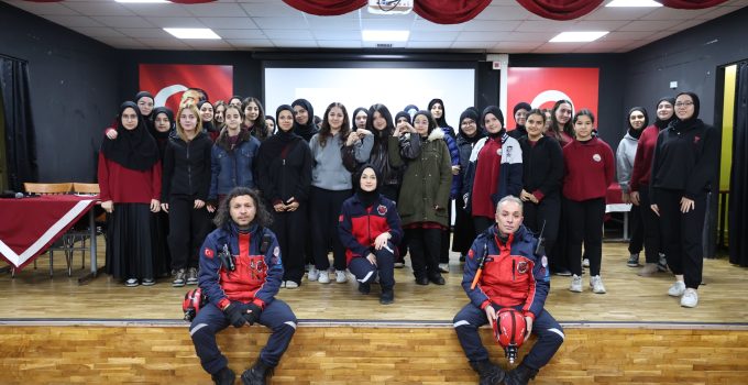 Bayrampaşa’da liselerde hayat kurtaran eğitim