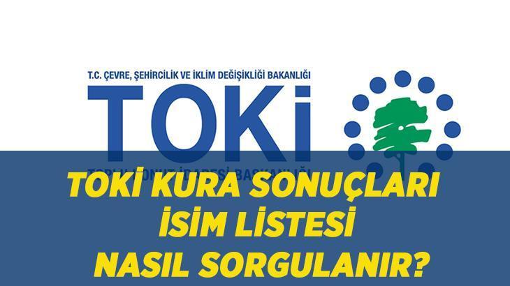 TOKİ 500 Bin Konut Kura Sonuçları İsim Listesi: