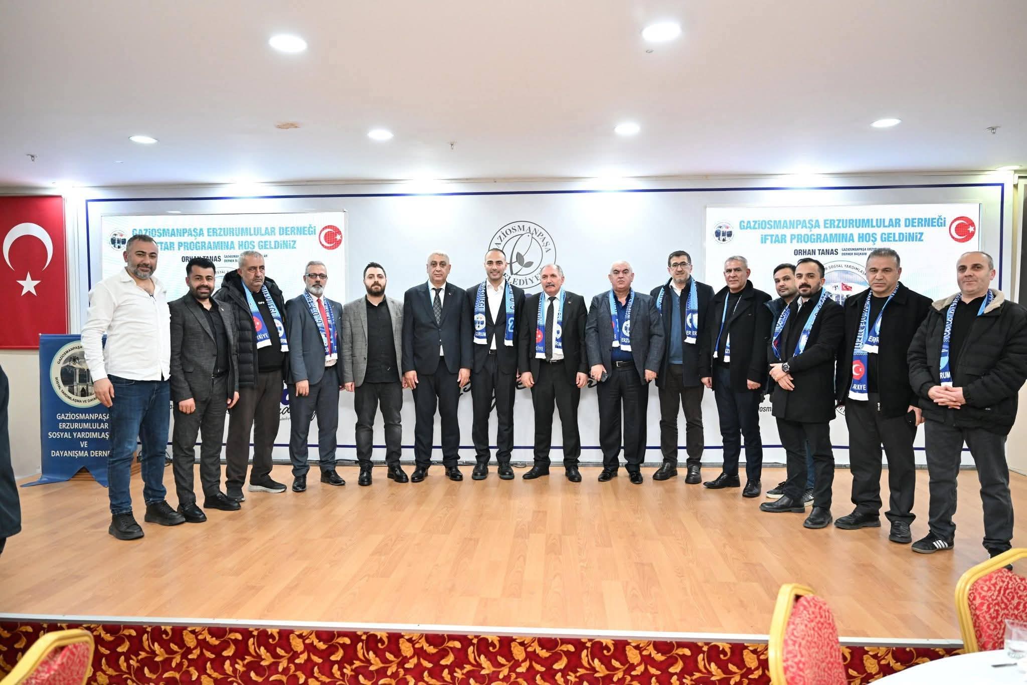 Gaziosmanpaşa Erzurumlular Derneği’nden Muhteşem İftar: Siyasetten STK’lara “Şampiyonlar Ligi” Buluşması!