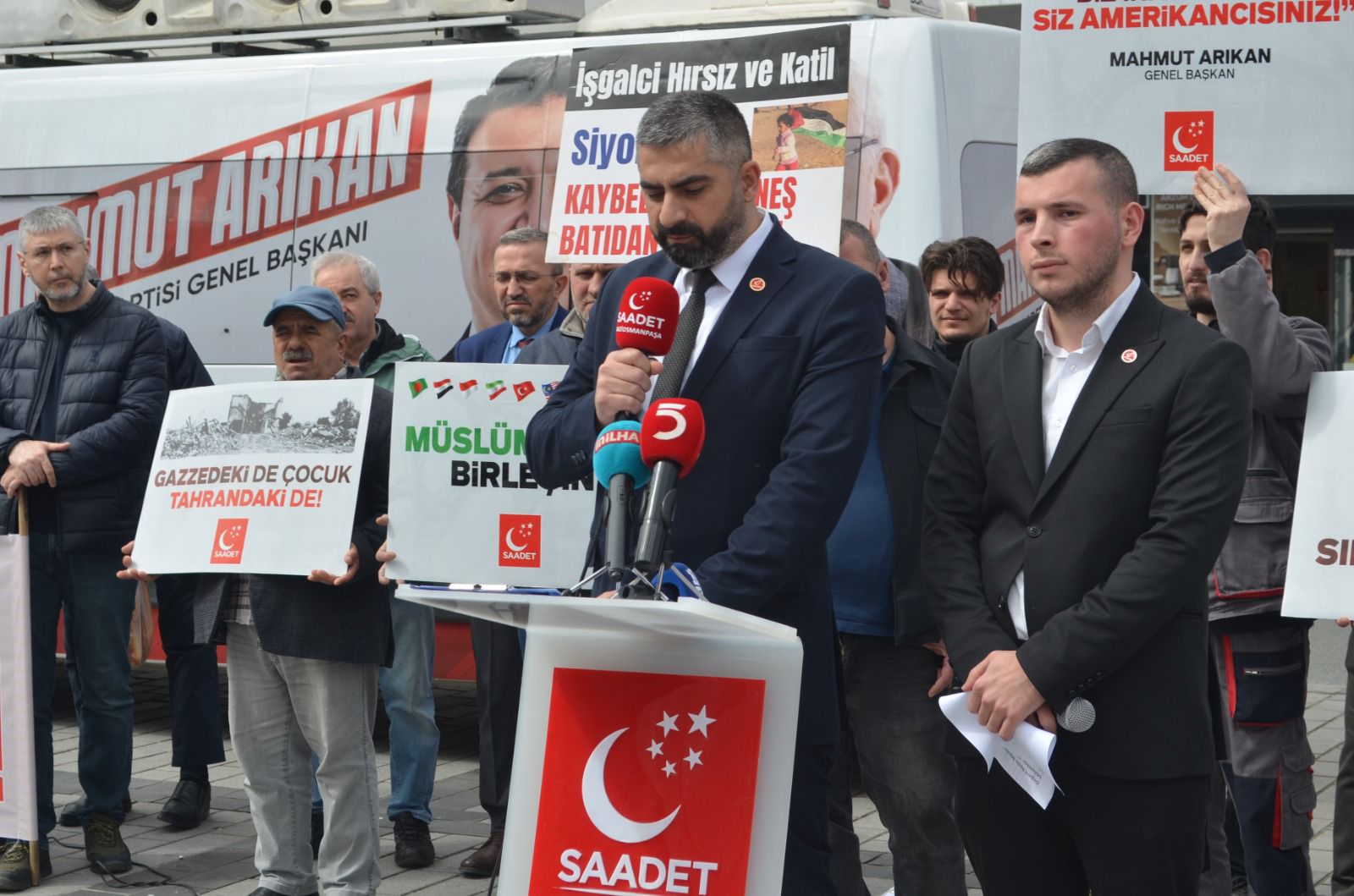“ZALİMLERE LANET, MAZLUMLARA DESTEK