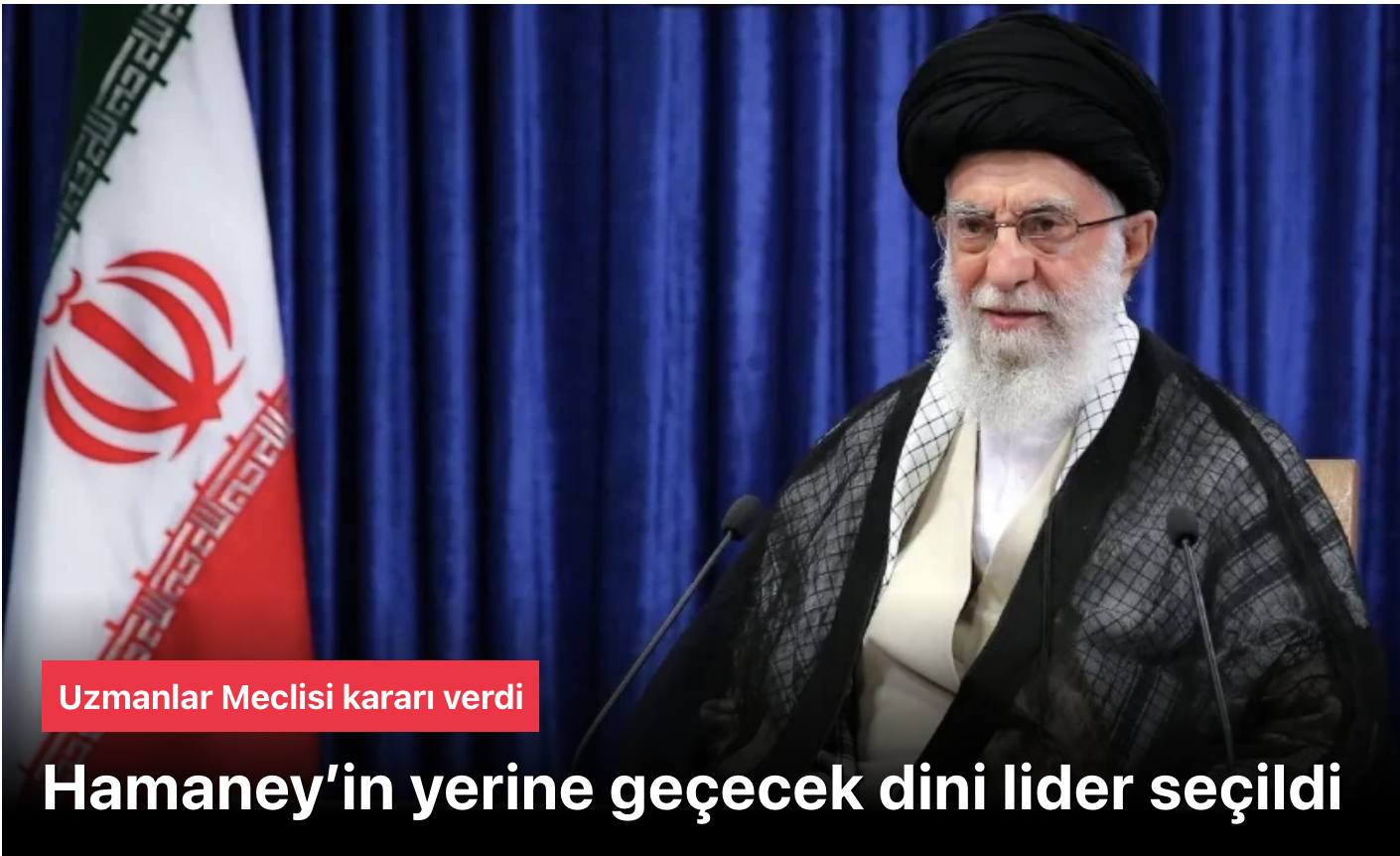 İran’da yeni lider için uzlaşı sağlandı!