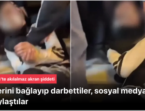 Fatih’te Akran Zorbalığı Dehşeti: Elleri Ayakları Bağlanıp Darbedilen Çocuğun Görüntüleri Sosyal Medyayı Salladı!