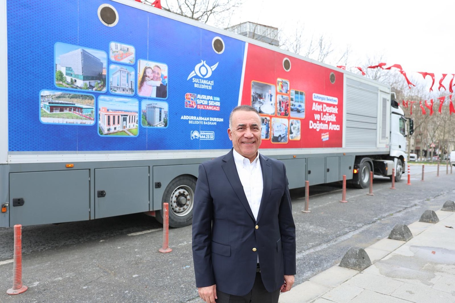 Afet Destek ve Lojistik Dağıtım Tırı’nın Rotası Balkanlar