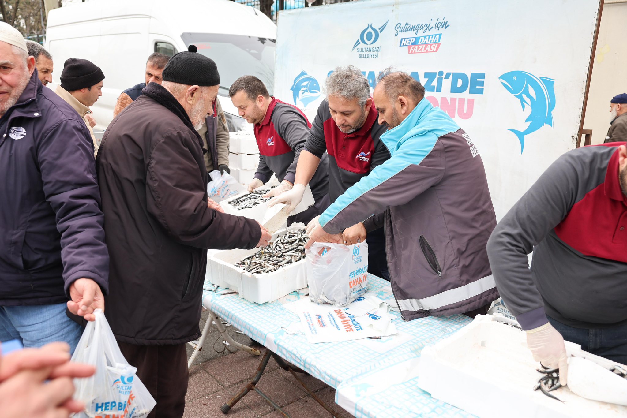 Ramazan’da da Balık Dağıtımı Sürüyor