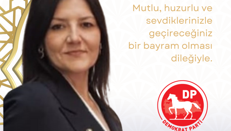 Banu Yabaş İlgar Demokrat parti Gaziosmanpaşa İlçe Başkanı