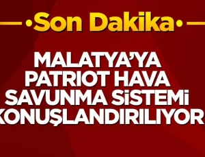 Malatya Patriot hava savunma sistemi gündem