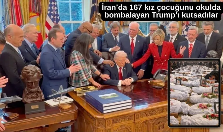 Beyaz Saray’da Trump İçin Şok Ayin: Oval Ofis’te Dua Töreni Gündem Oldu!