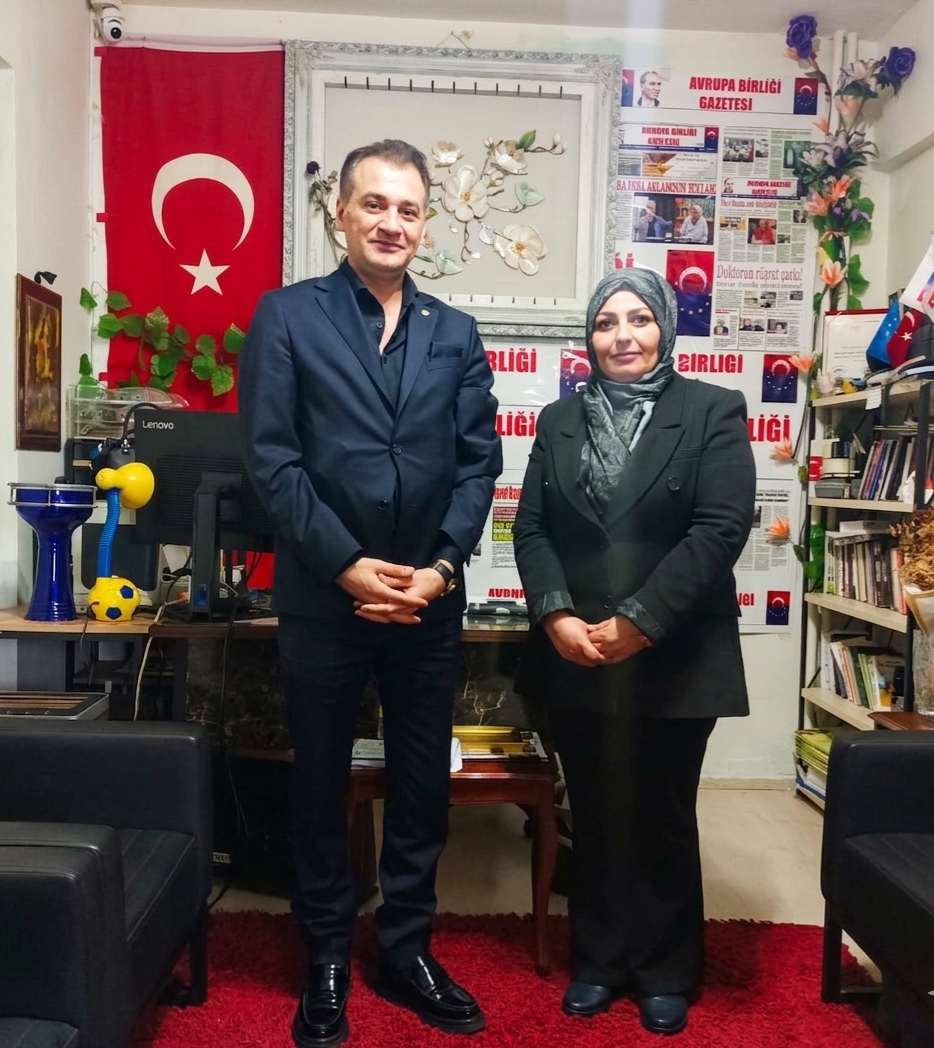 Eyüpsultan’da Dikkat Çeken Ziyaret: İlçe Emniyet Müdürü, Avrupa Birliği Gazetesi’ni Ziyaret Etti