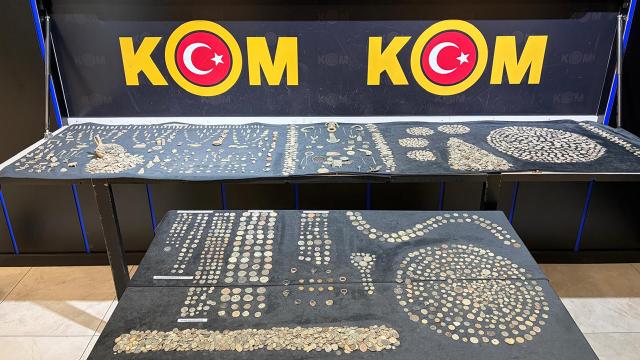 Ankara’da Hobi Bahçesinden Milyonluk Tarihi Eserler Ele Geçirildi!