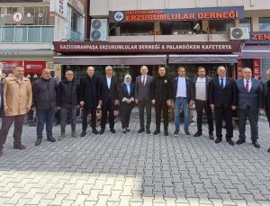 Gaziosmanpaşa Kaymakamı’ndan Erzurumspor’a tebrik ziyareti