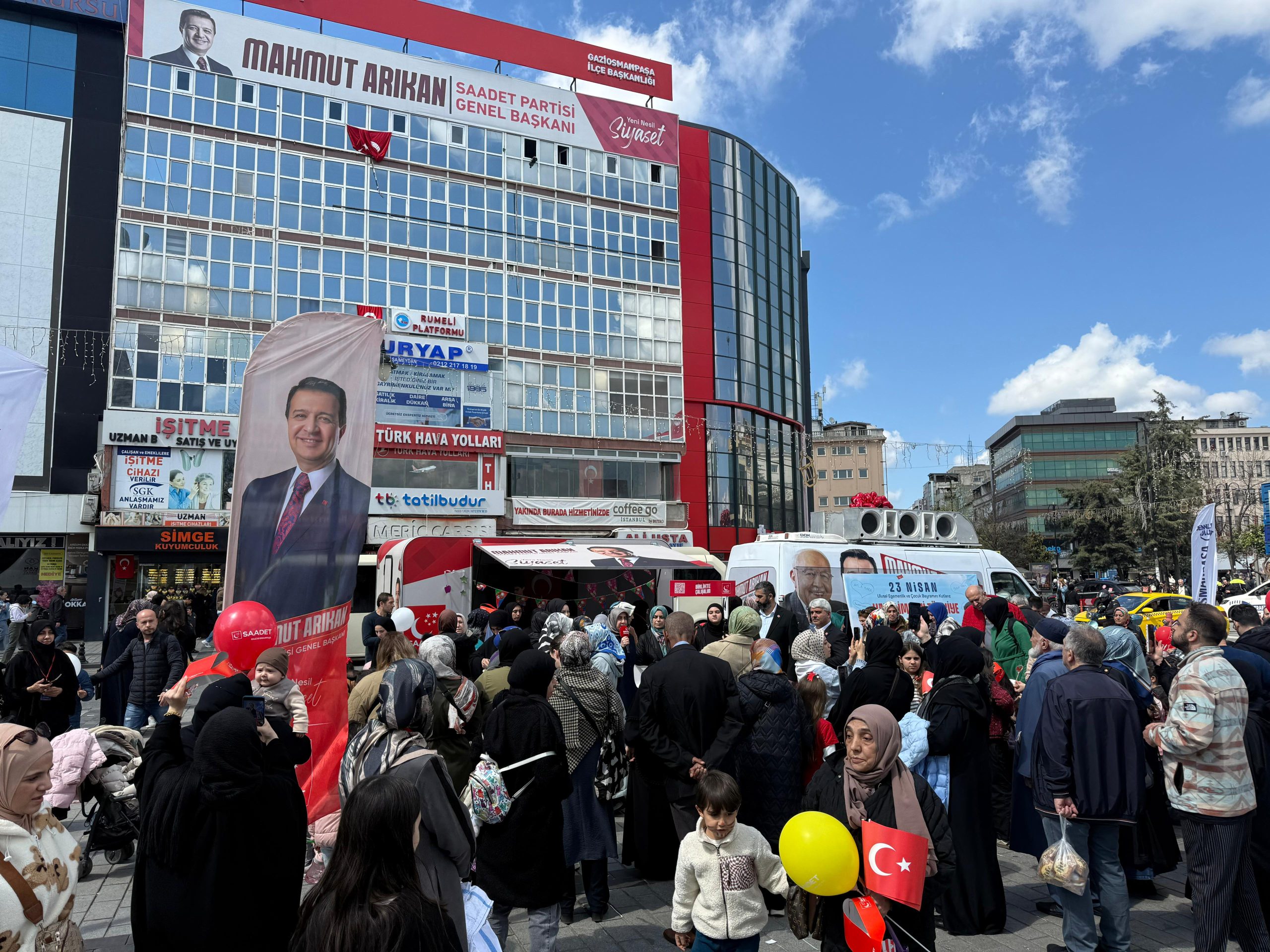23 Nisan’da Çocuklara unutulmaz saatler Saadet Partisinden”