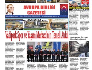 AVRUPA BİRLİĞİ GAZETESİ 305 SAYISI